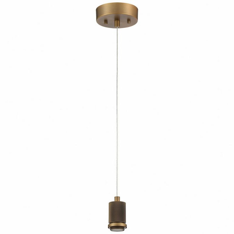 Access Lighting Port Nine 1 - Light Pendant in  Antique Brushed Brass