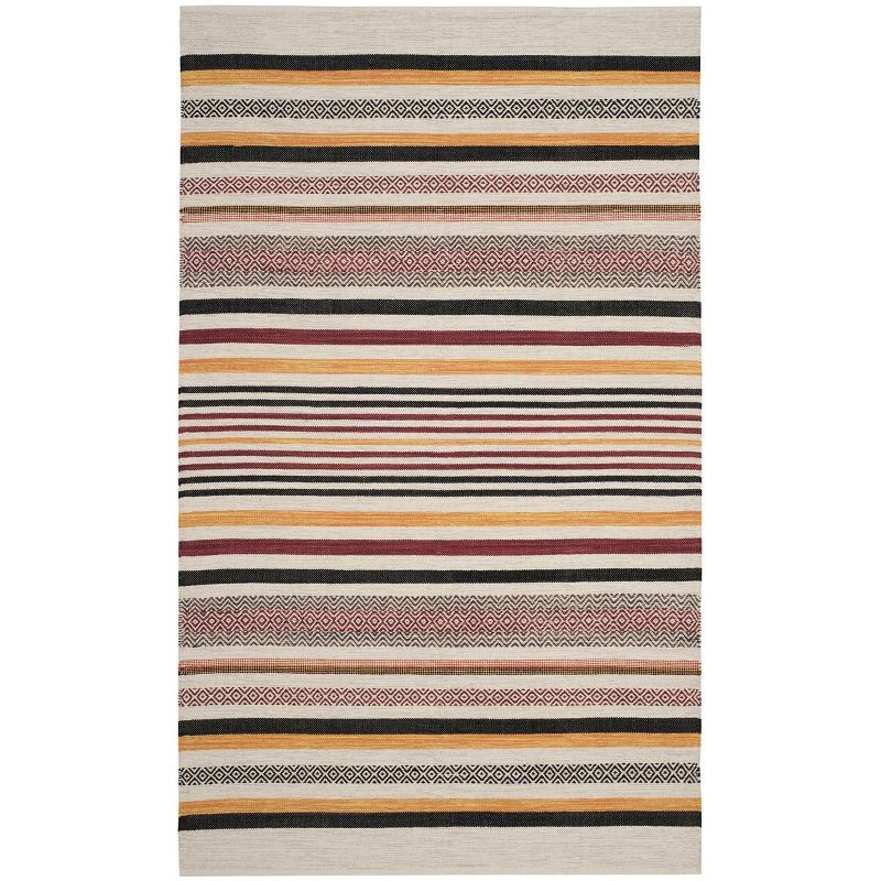 Montauk MTK211 Hand Woven Indoor Area Rug - Red/Multi - 5'x8' - Safavieh.