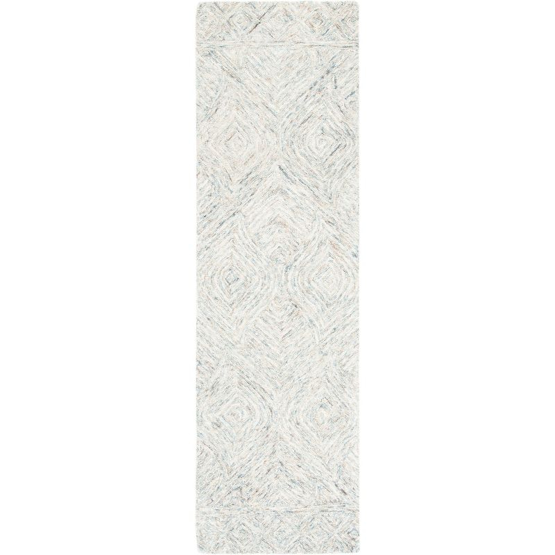 Ikat IKT703 Hand Tufted Runner Rug - Beige/Grey - 2'3"x8' - Safavieh.