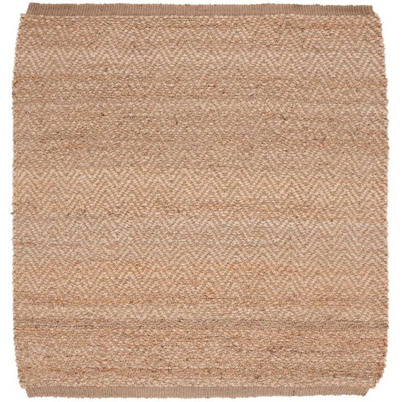 Natural Fiber NF731 Hand Woven Indoor Area Rug - Natural - 5'x5' - Safavieh.