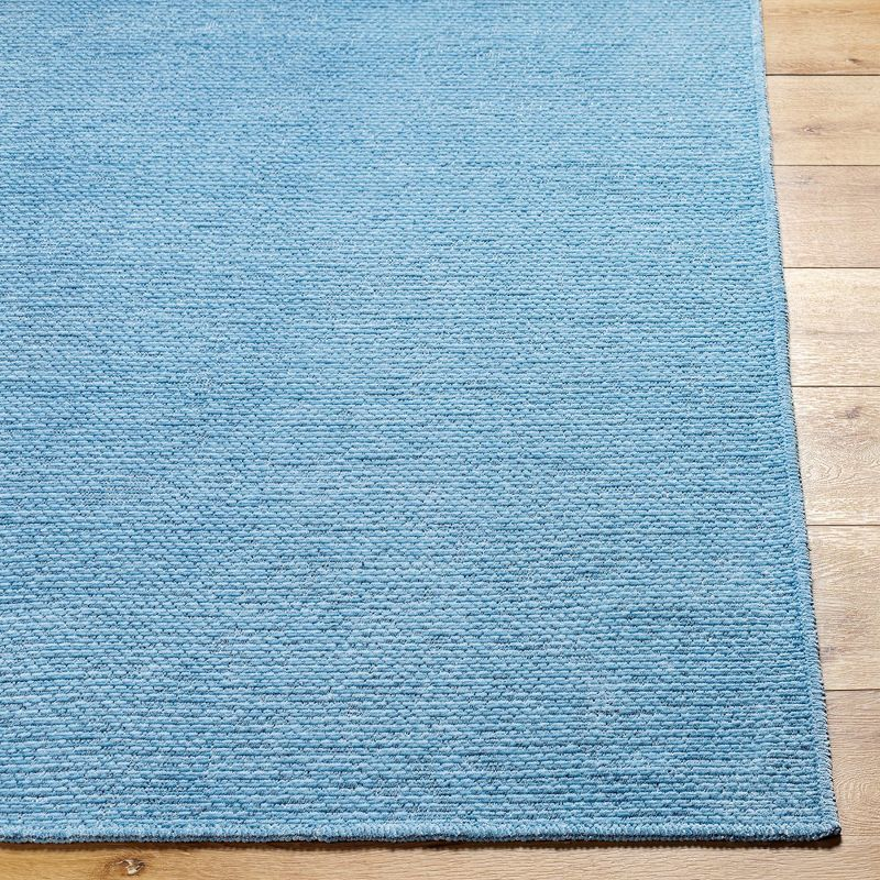 Mark & Day Tobey 5'3"x7' Rectangle Washable Woven Indoor Area Rugs Pale Blue