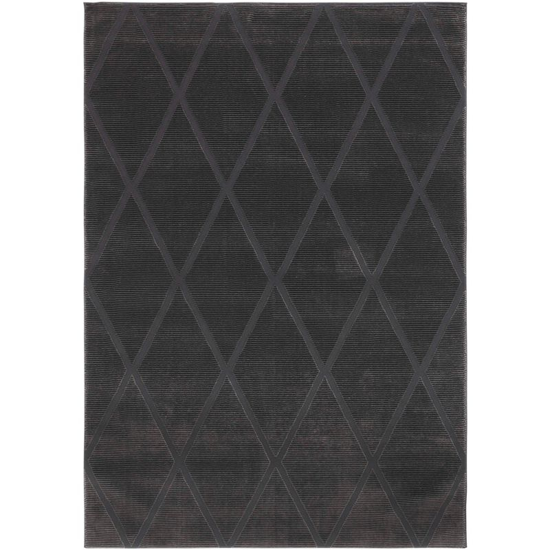 Revive REV104 Power Loomed Accent Rug - Charcoal - 2'7"x5' - Safavieh.