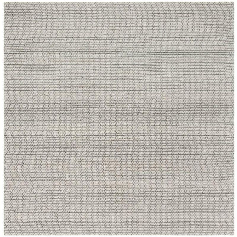 Natura NAT801 Hand Woven Indoor Area Rug - Grey - 6'x6' - Safavieh