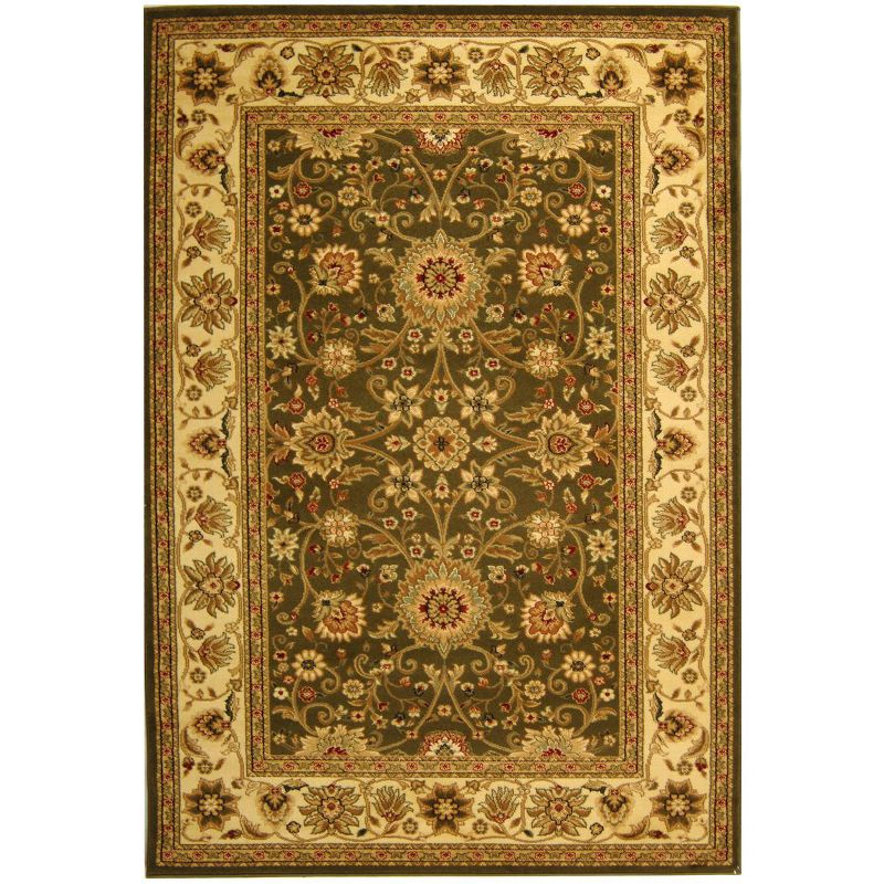 Lyndhurst LNH212 Power Loomed Area Rug - Sage/Ivory - 4'x6' - Safavieh