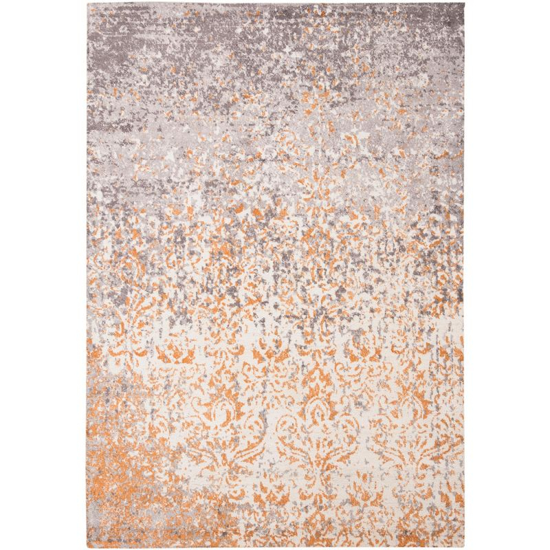 Expression EXP477 Hand Tufted Indoor Area Rug - Ivory/Rust - 4'x6' - Safavieh