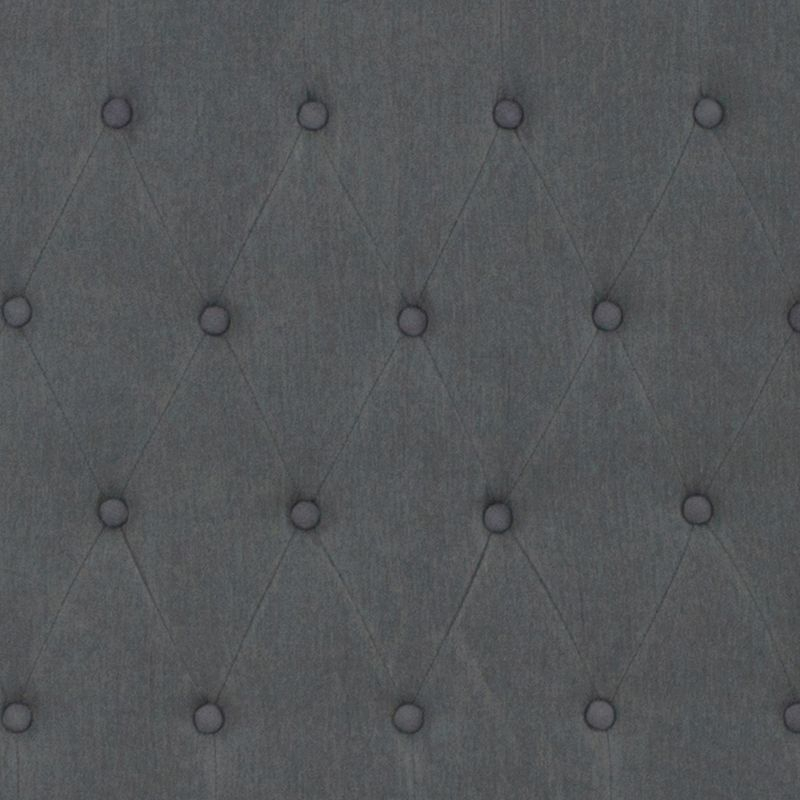 Flash Furniture Riverdale Twin Size Tufted Upholstered Platform Bed in Dark Gray Fabric