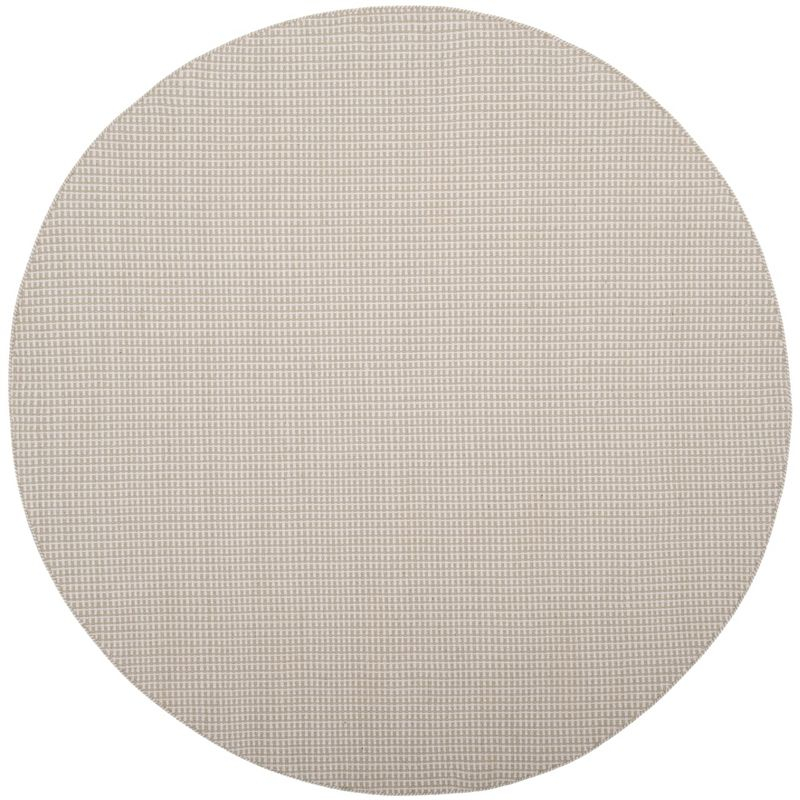 Montauk MTK340 Hand Woven Indoor Accent Rug - Ivory/Green - 4' Round - Safavieh