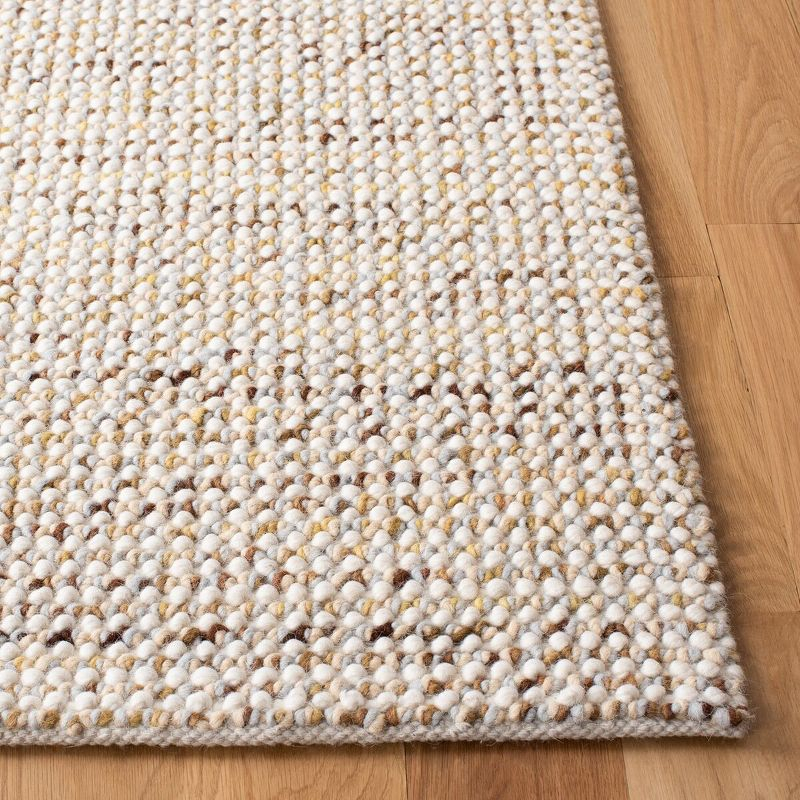 Vermont VRM401 Hand Woven Accent Rug - Ivory/Silver - 3'x5' - Safavieh.