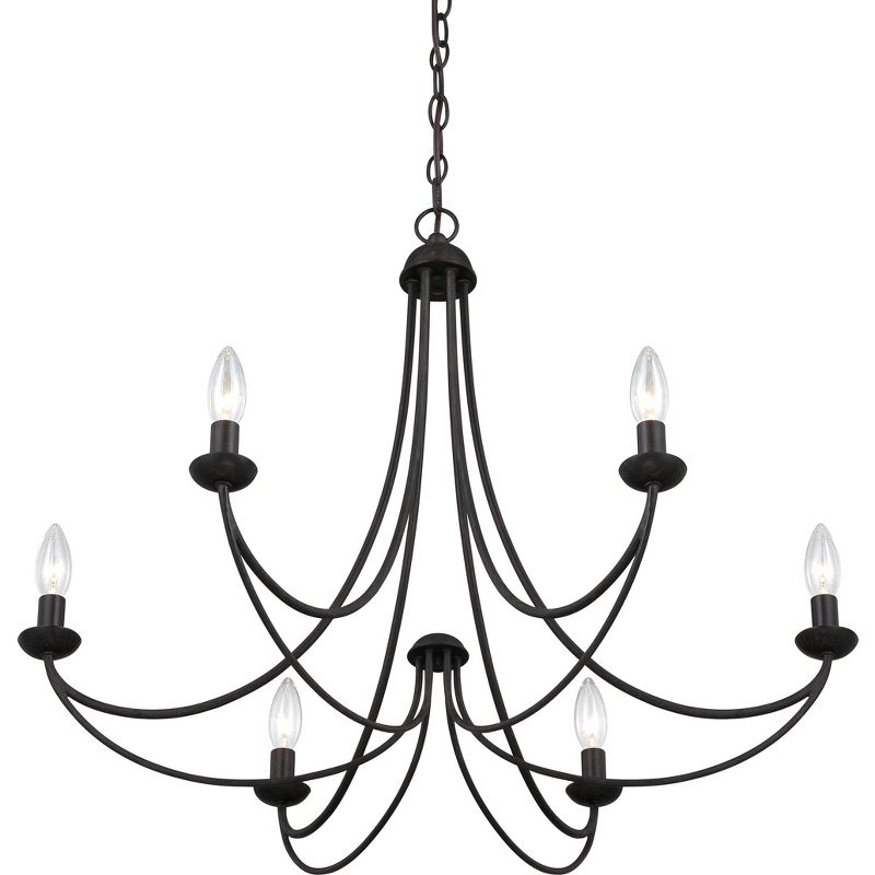 Quoizel Lighting Mirren 6 - Light Chandelier in  Imperial Bronze