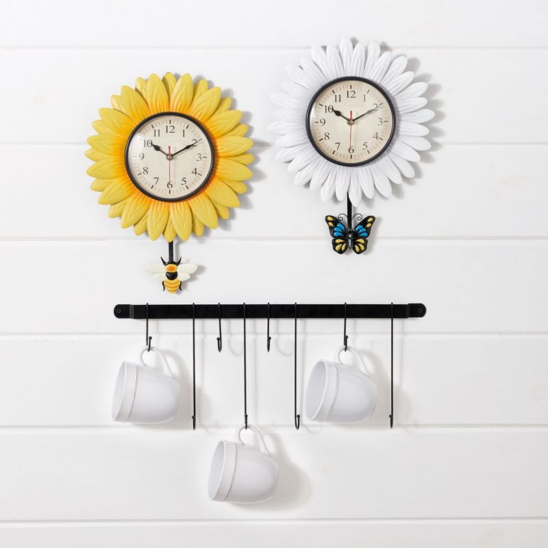 The Lakeside Collection Wall-Mounted Coffee Mug Rack