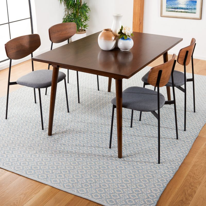 Montauk MTK716 Hand Woven Indoor Area Rug - Ivory/Light Blue - 8'x10' - Safavieh