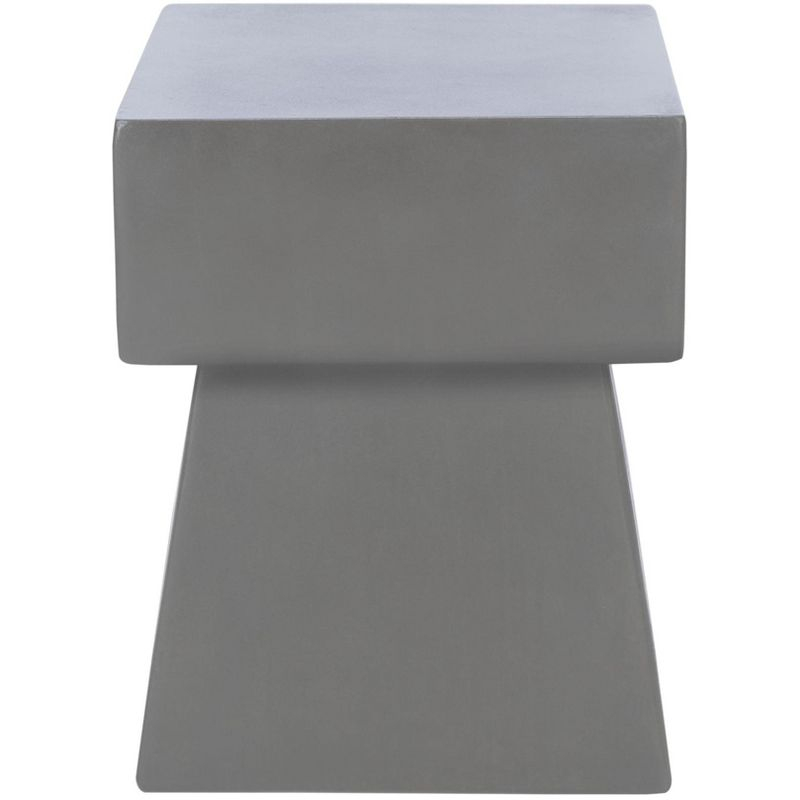 Zen Accent Stool - Indoor/Outdoor - VNN1000 - Gray - Safavieh
