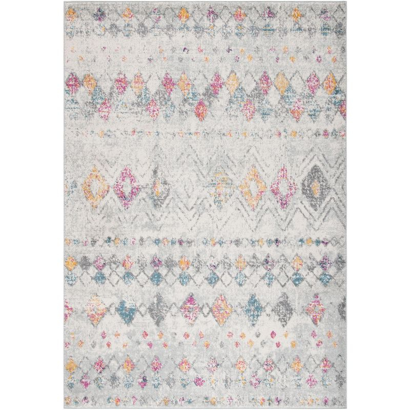 Madison 700 MAD798 Power Loomed Indoor Area Rug - Grey/Gold - 9'x12' - Safavieh