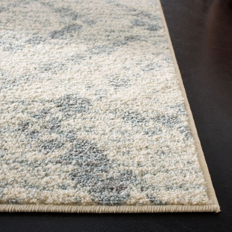 Adirondack ADR131 Machine Made Indoor Area Rug - Ivory/Light Blue - 9'x12' - Safavieh