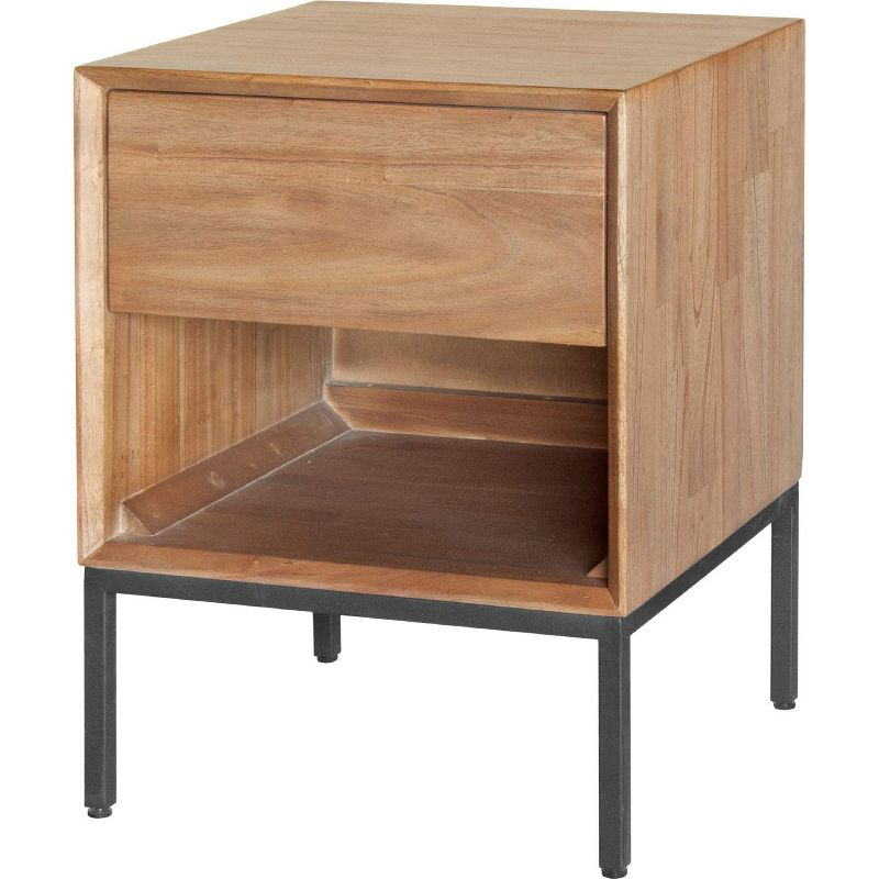 New Pacific Direct Hathaway 1-Drawer Night Stand