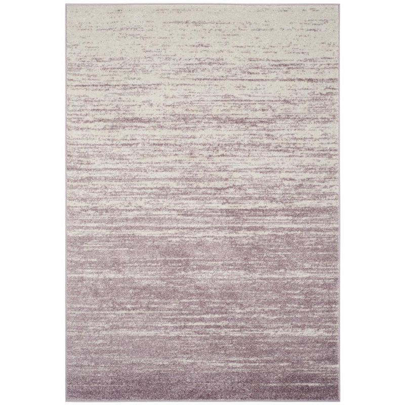 Adirondack ADR113 Machine Made Indoor Area Rug - Cream/Purple - 6'x9' - Safavieh
