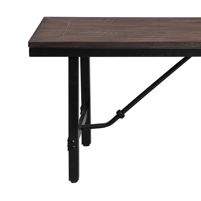 Acme Furniture Mariatu Ottomans and Benches Oak/Black Finish