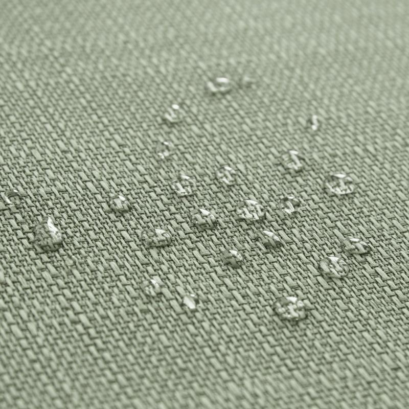 Laurel Solid Texture Water and Stain Resistant Tablecloth - 60" x 144" - Sage - Elrene Home Fashions