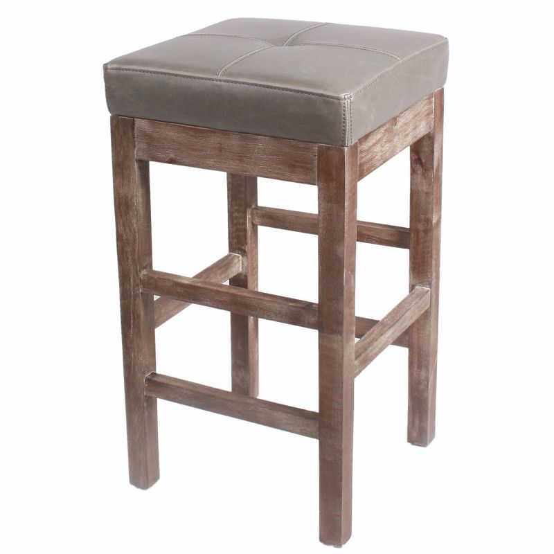 New Pacific Direct Valencia Bonded Leather Counter Stool