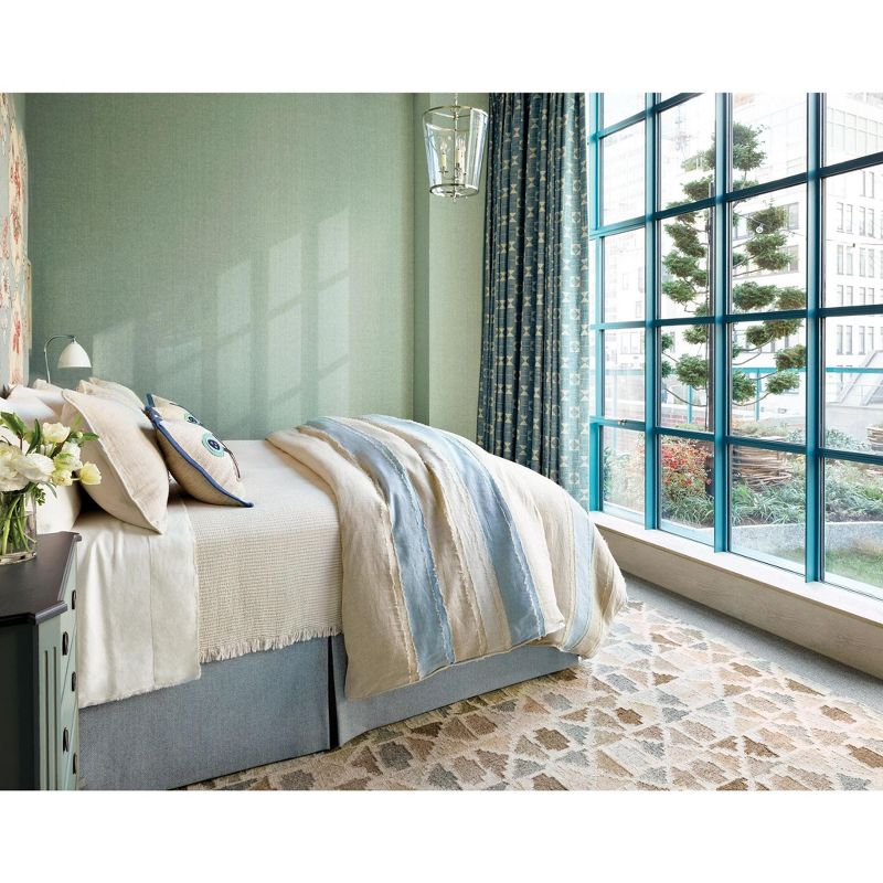 Annie Selke - Dash & Albert Rufus Stone Kilim Natural Handwoven Wool Rug, 3x5, Natural