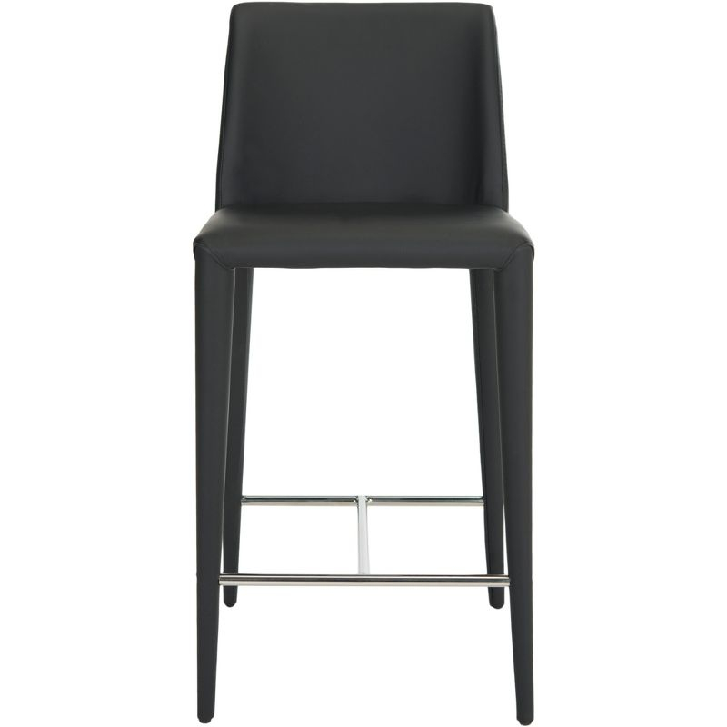 Garretson Counter Stool (Set of 2) - FOX2021 - Black - Safavieh Couture