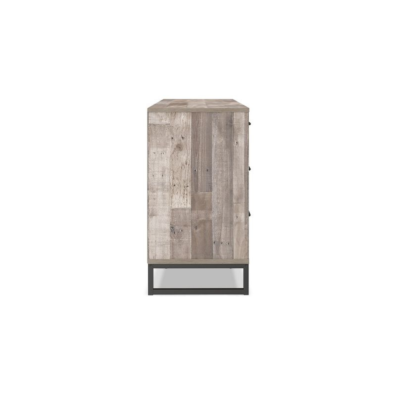 Signature Design by Ashley Casual Neilsville 6 Drawer Dresser, Whitewash