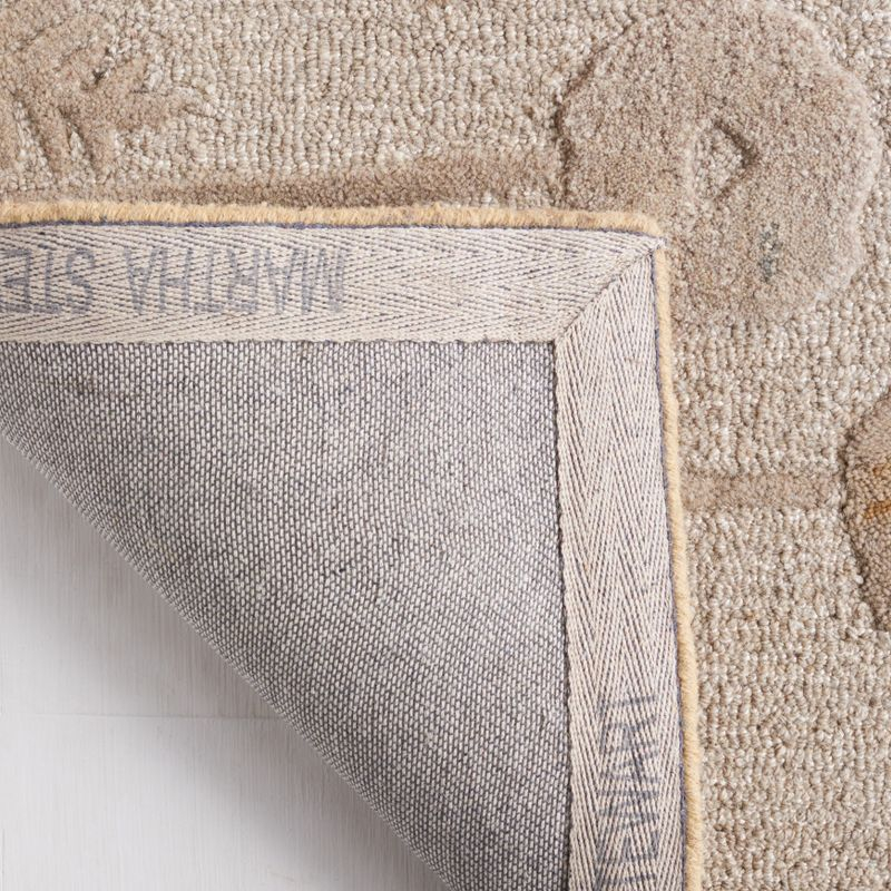 Martha Stewart Poppy Glossary - MSR3627 - Indoor Hand Tufted Runners - Nutshell/Brown - 2'3"x10'