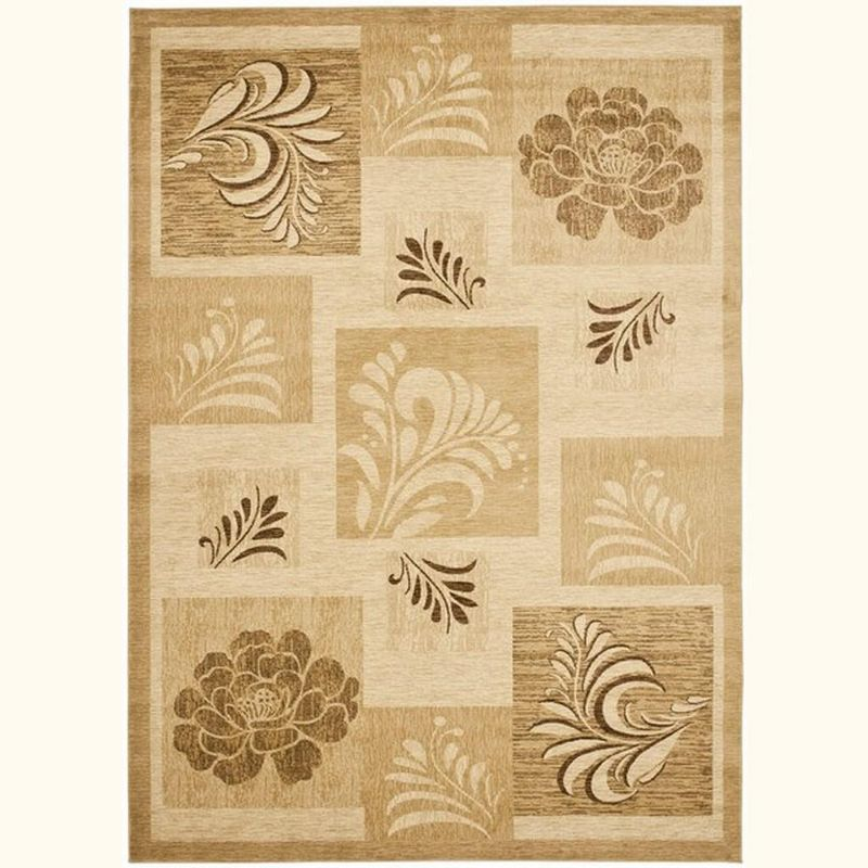 Lyndhurst LNH554 Power Loomed Area Rug - Ivory/Multi - 8'x11' - Safavieh