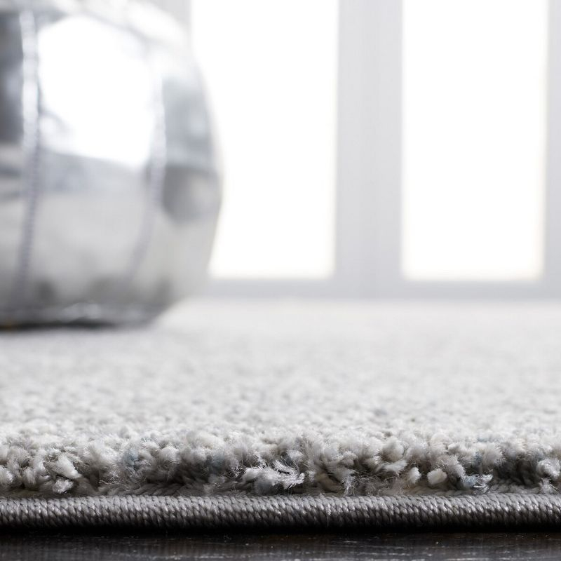 Retro RET560 Power Loomed Indoor Area Rug - 6'7"x6'7" - Grey/Beige - Safavieh
