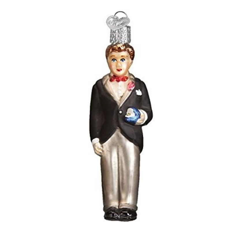 Glass Hanging Figurine Ornament
