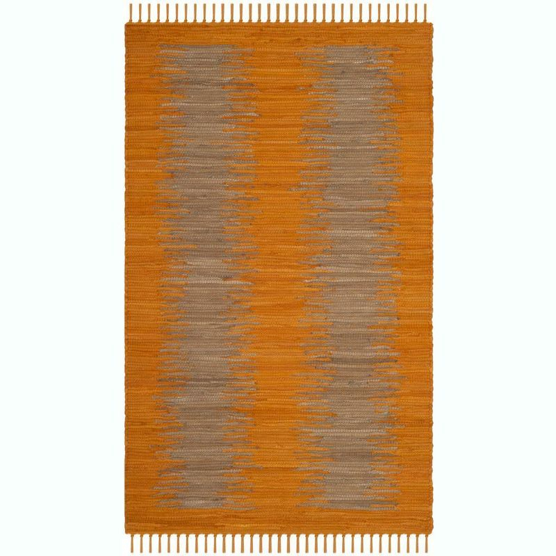Montauk MTK718 Hand Woven Indoor Accent Rug - Orange - 3'x5' - Safavieh.