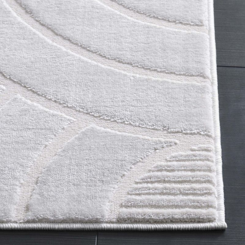Saylor 100 SAY112 Power Loomed Indoor Area Rug - Ivory - 5'-5"x7'-7" - Safavieh