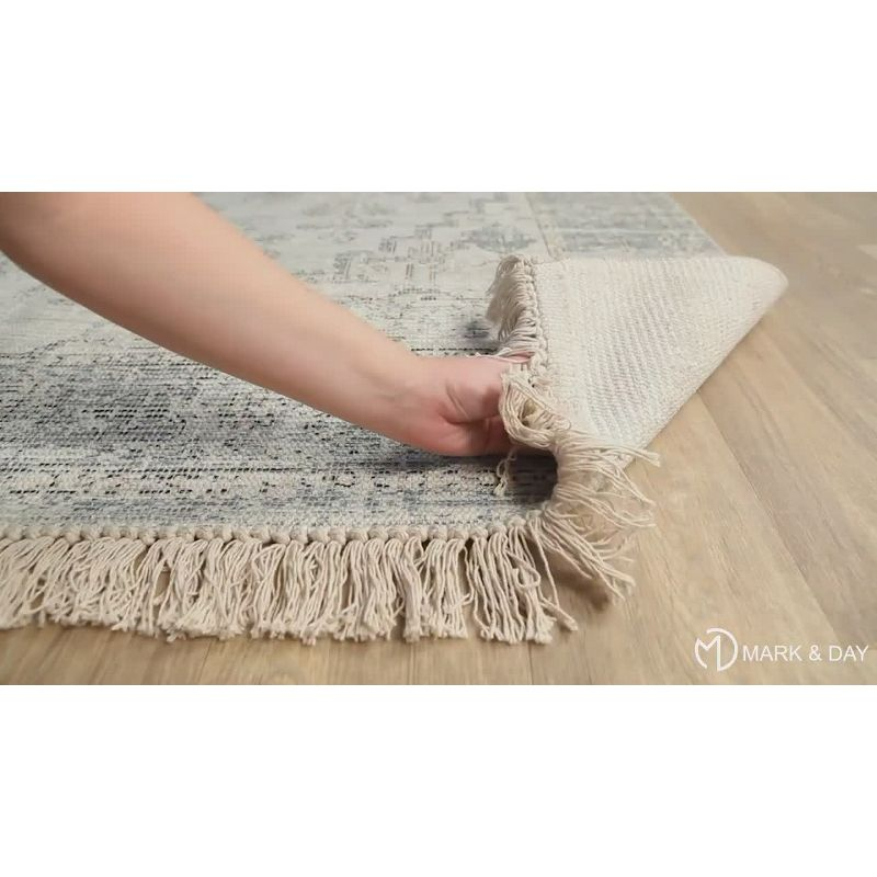 Mark & Day Sandiacre 8'x10' Rectangle Woven Indoor Area Rugs Dark Green