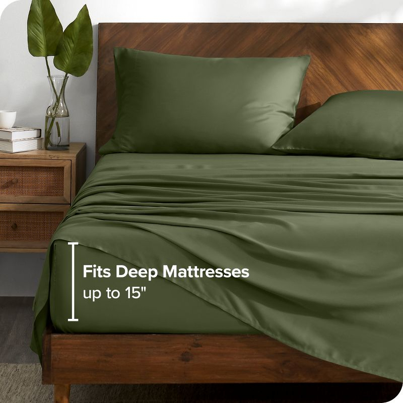 Twin XL Cypress TENCEL™ Lyocell Sheet Set by Bare Home