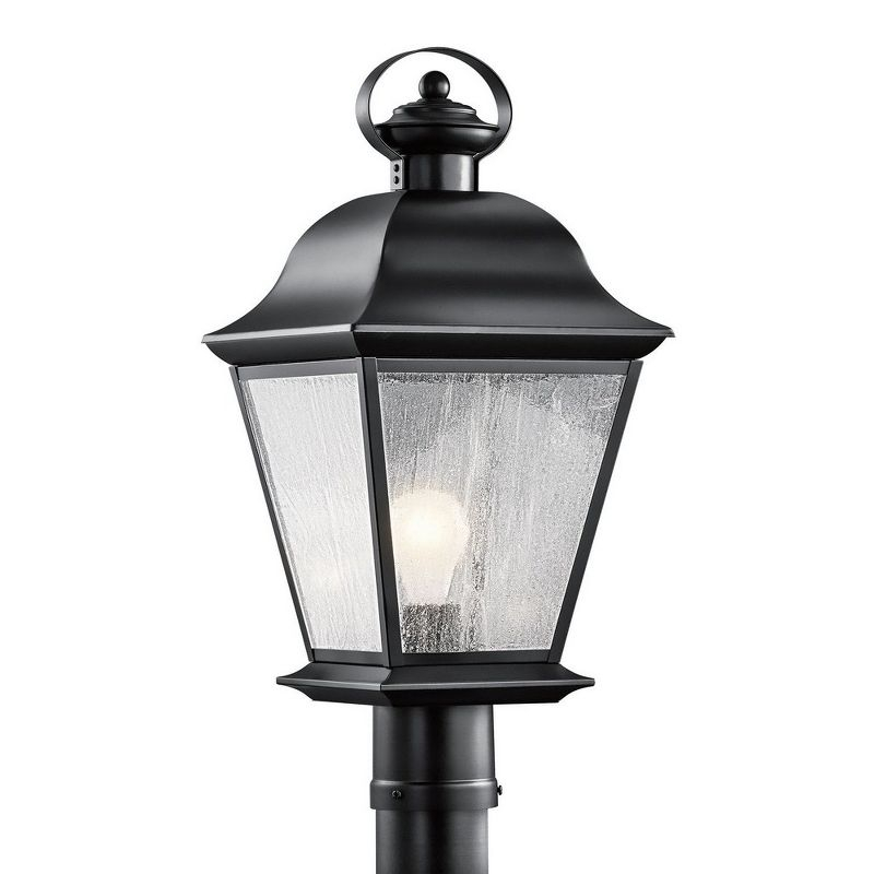 Kichler Lighting Mount Vernon 1 - Light Post Light in  Black