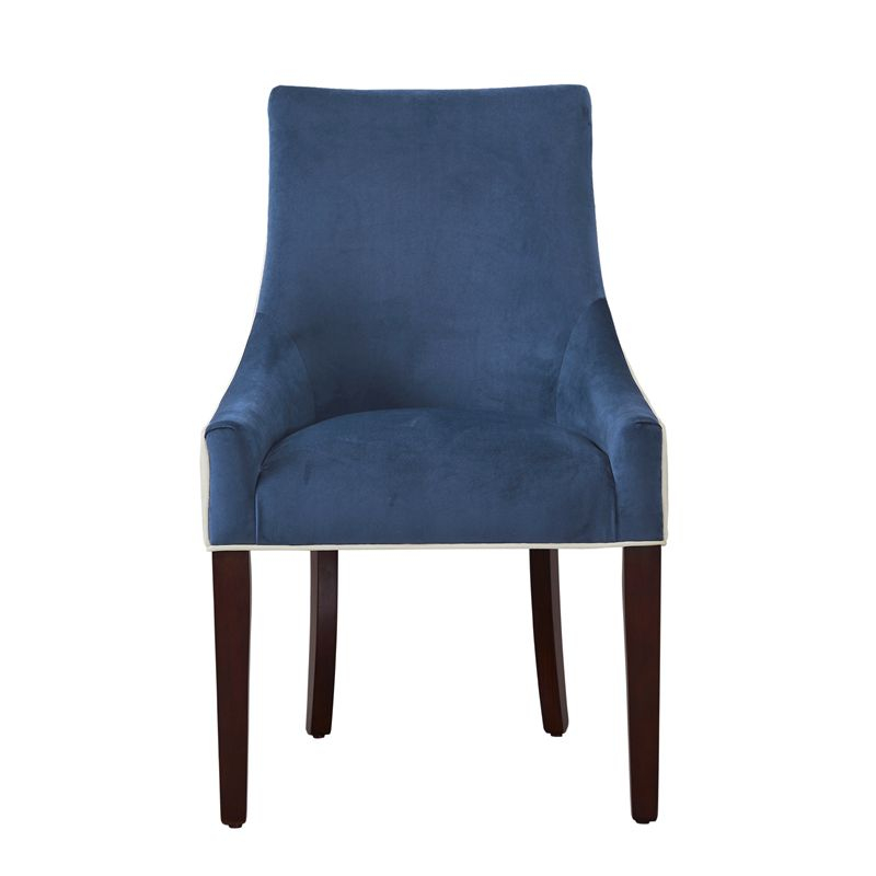 Jolie Upholstered Dining Chair -Navy Blue - Comfort Pointe