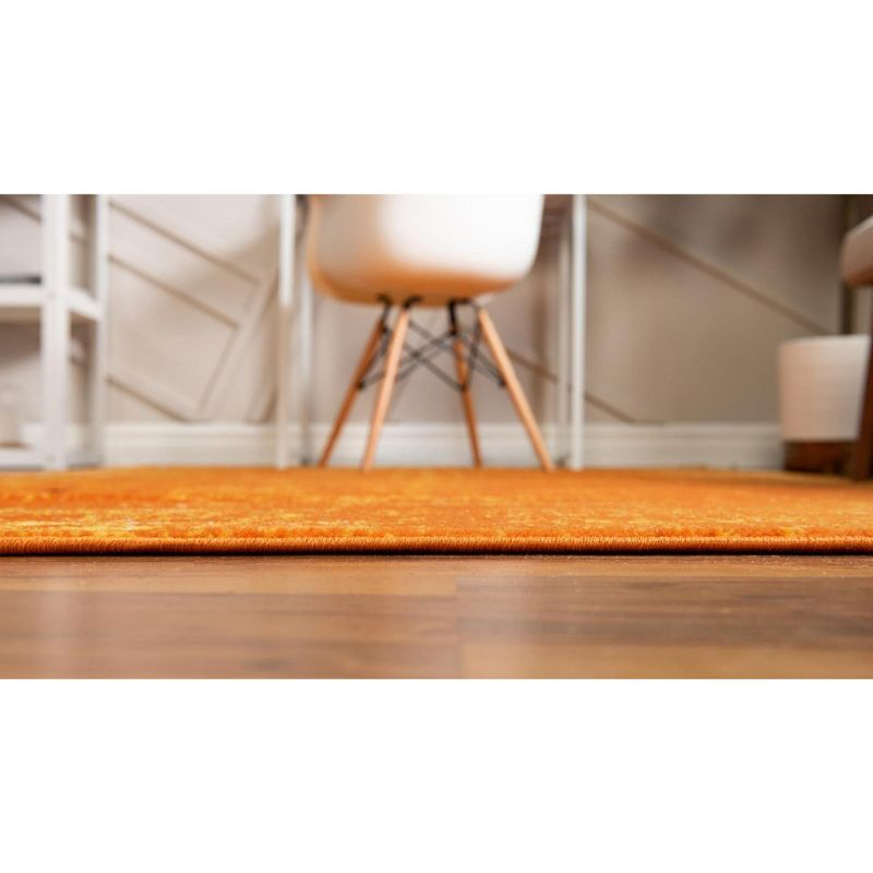 Unique Loom 9' 0 x 12' 0 Sofia Casino Orange Area Rug