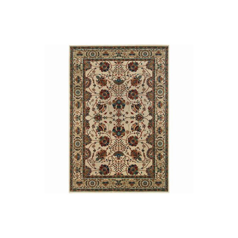 Oriental Weavers Ariana 431O3 Ivory/ Red Indoor Area Rug - 4' x 6"