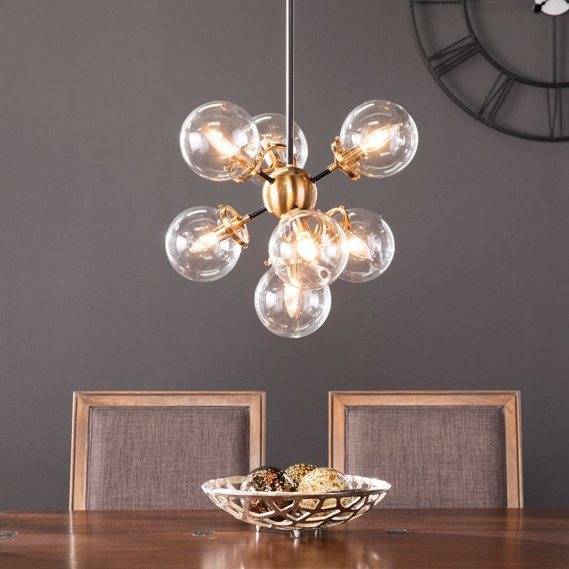 Holly & Martin Boltonly Contemporary 7-Light Pendant Lamp - LT1040348 - Black - SEI