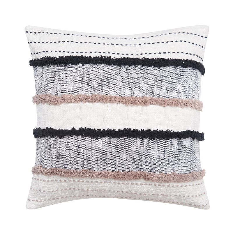Benn Tufted Woven Decorative Throw Pillow