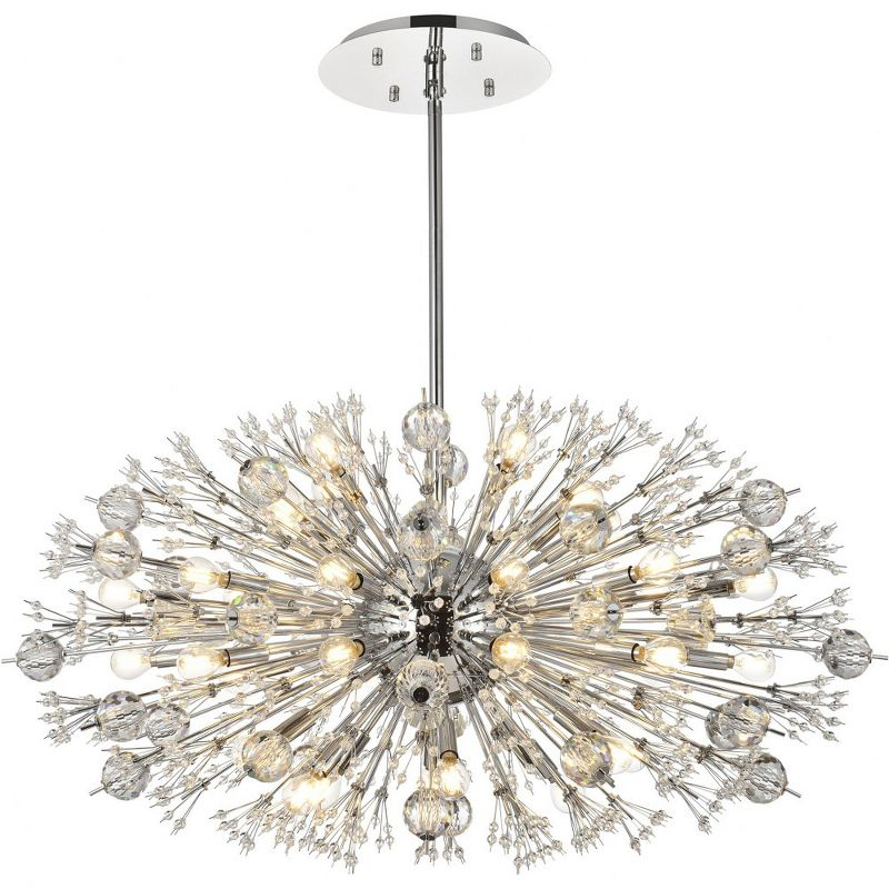 Elegant Lighting Vera 38 - Light Pendant in  Chrome