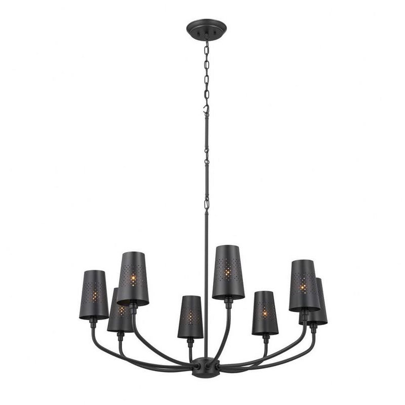 Kichler Lighting Adeena 8 - Light Chandelier in  Black