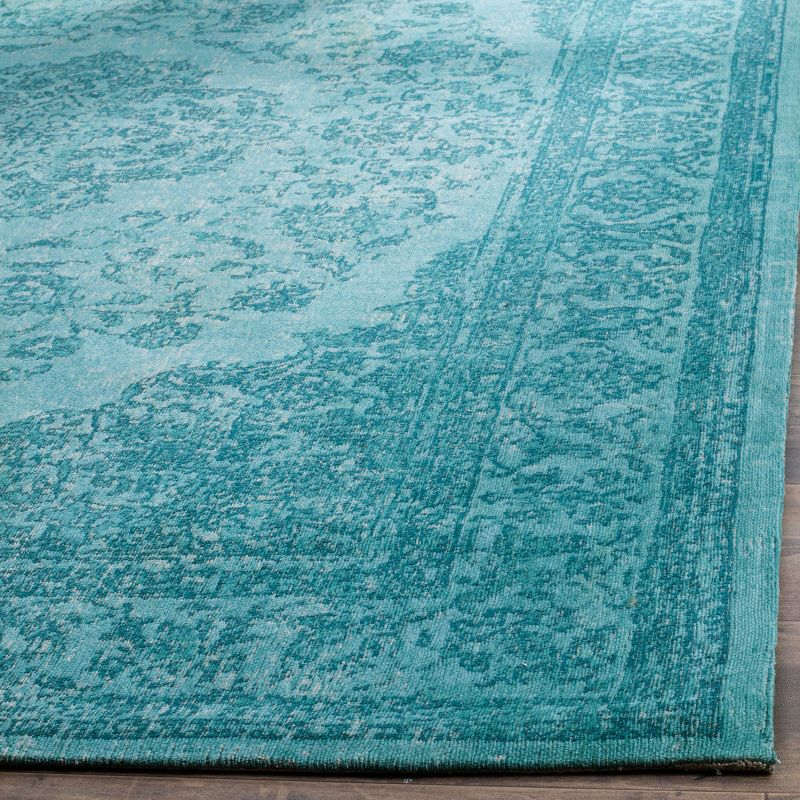 Classic Vintage CLV121 Loomed Indoor Runner Rug - Aqua - 2'4"x8' - Safavieh