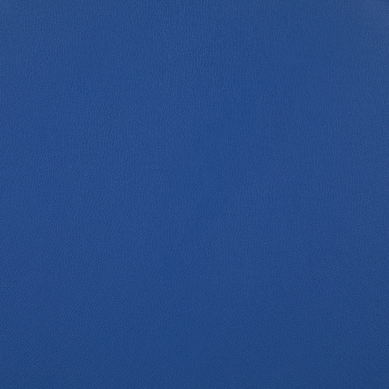 Emma and Oliver 18"H Soft Seating Flexible Moon for Classrooms and Common Spaces - Blue