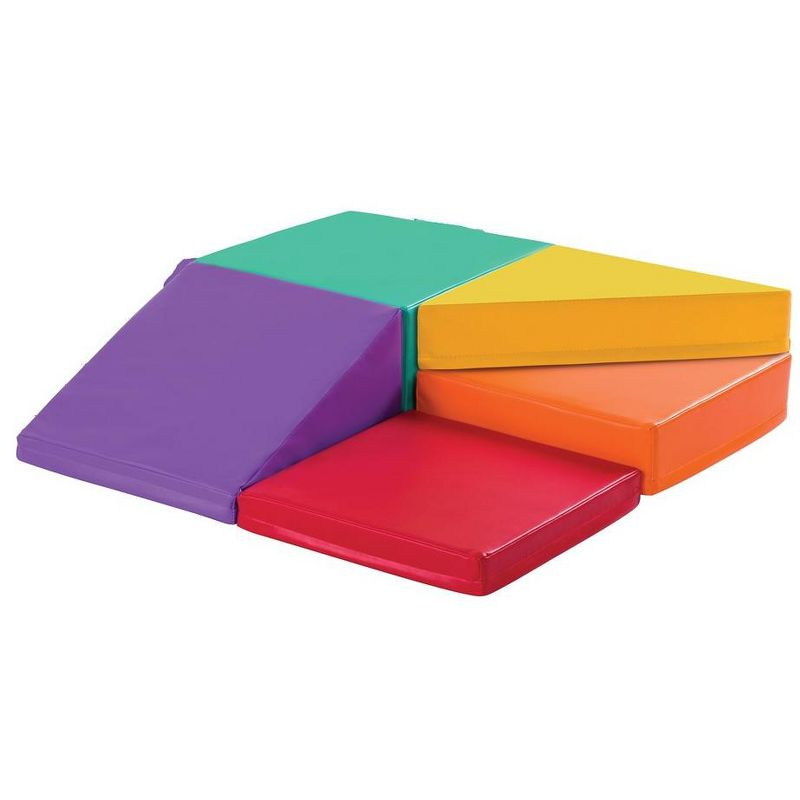 New Bounce 5 Pc Corner Soft Play Area Set