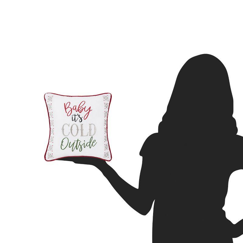 C&F Home Baby It's Cold Outside Pillow
