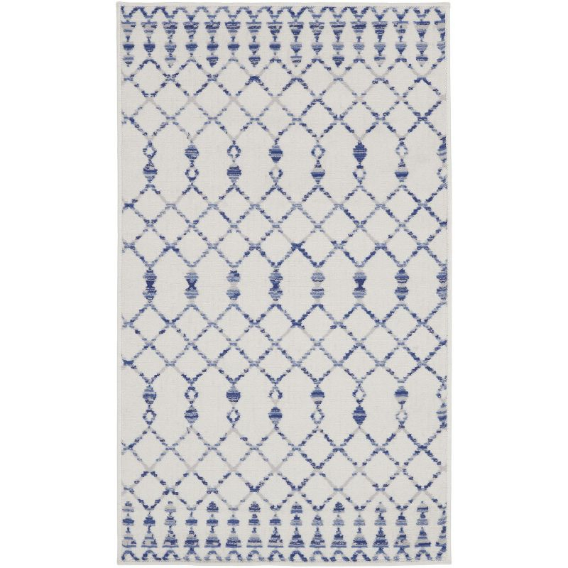 Nourison Whimsicle WHS02 Indoor only Area Rug - Ivory 3' x 5'