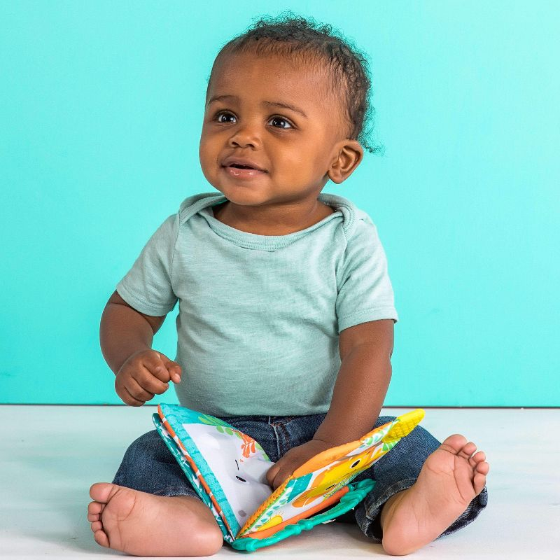 Bright Starts Teethe & Read Play Book