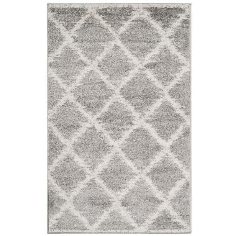 Adirondack ADR120 Power Loomed Accent Rug - Silver/Ivory - 3'x5' - Safavieh.