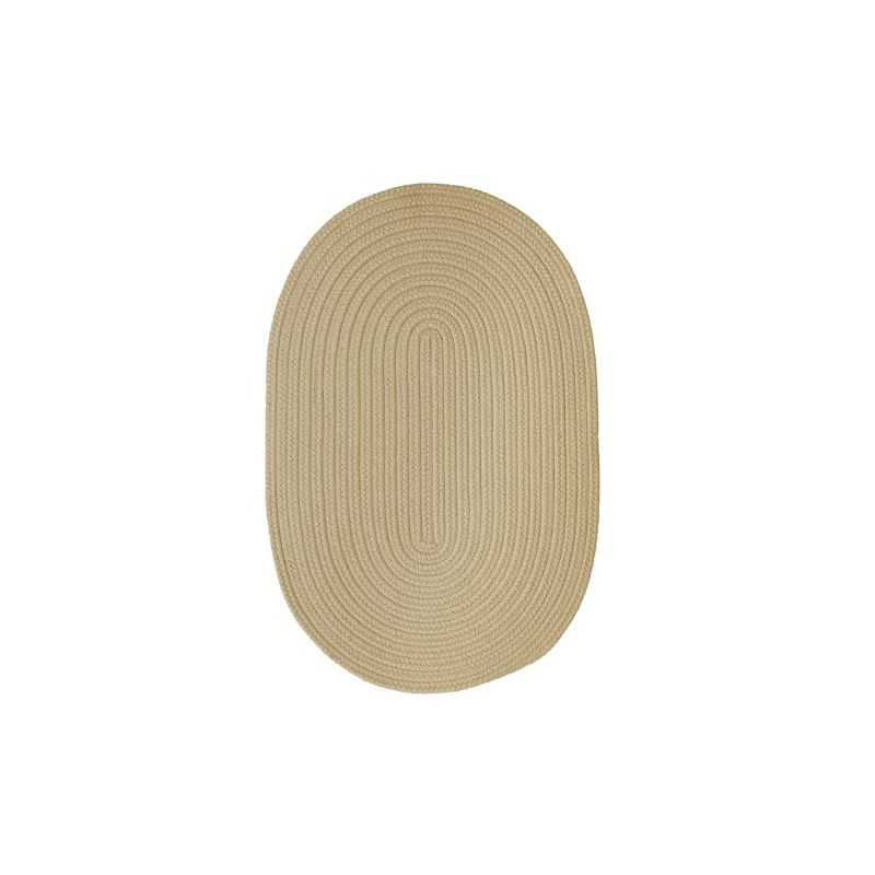 Colonial Mills Boca Raton - Linen 2 Ft x3 Ft Oval Rug Indoor/Outdoor 100% Polypropylene